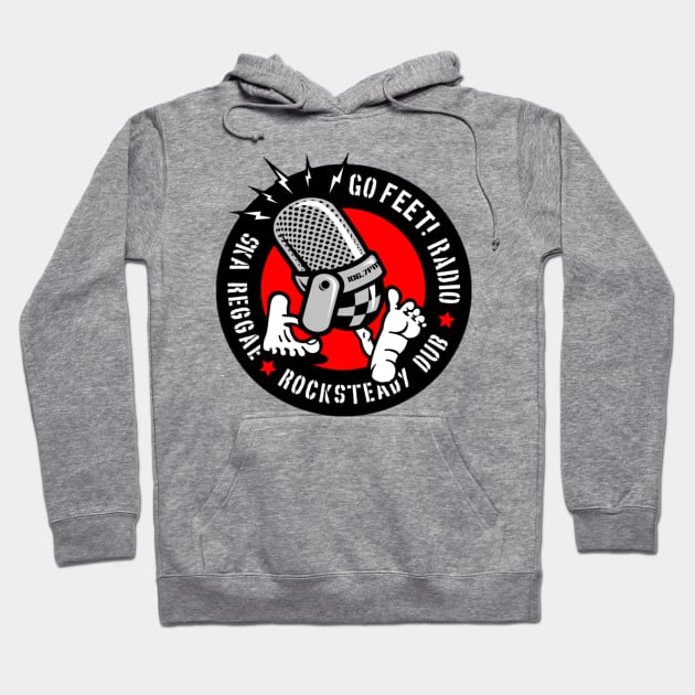 Go feet! Hoodie by Go feet! Radio